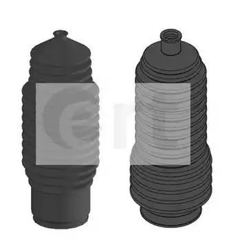 Ert к-т пильовиків рульової рейки 2шт. 1033200 renault trafic -97 101704 ERT