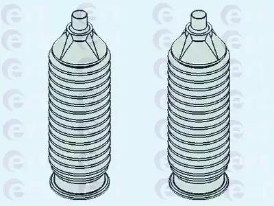 Ert ford к-т пильовиків 2 шт. рульов. колонки fiestafusion 01- 102017 ERT