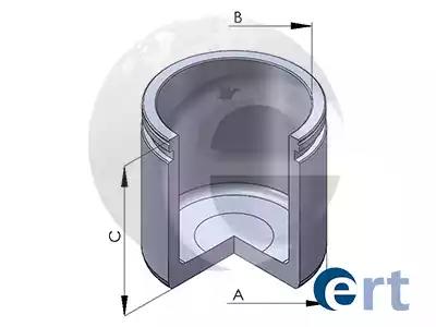 Поршень корпус скоби гальма d02574 вир-во ert 150294C ERT