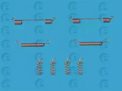 Монтажний к-кт гальм. колодок вир-во ert 310020 ERT