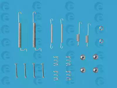 Ert к-т установчий задніх гальм. колодок opel vectra a kadett e 310038 ERT