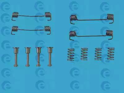 Монтажний к-кт гальмівних колодок 310081 ERT