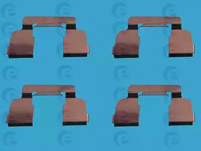 Монтажний к-кт гальм. колодок вир-во ert 420042 ERT