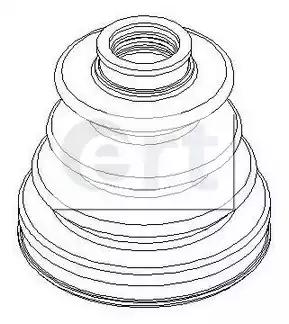 Ert к-т пильнику шркш нар. 2688295 toyota  camry -96 500386 ERT