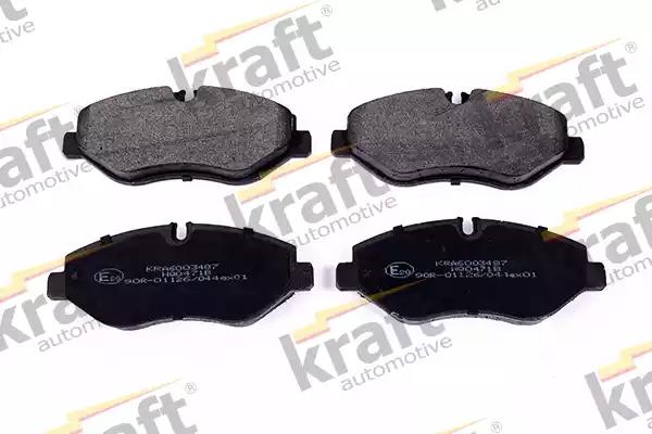 Комплект гальмівних накладок, дискове гальмо 6003487 KRAFT