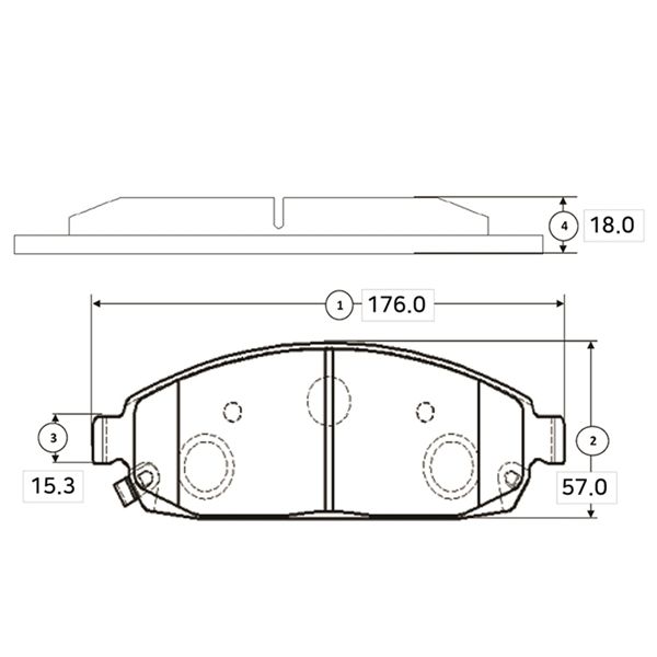 Колодки гальм jeep передн. old ckcr-12 вир-во ctr GK0098 CTR