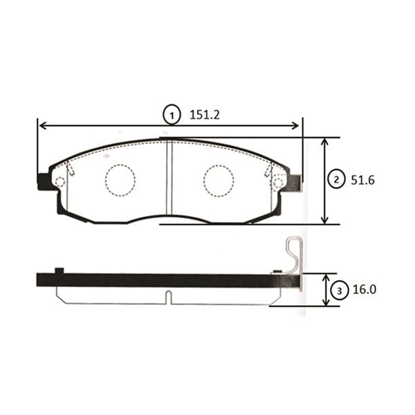 Колодки гальм nissan maxima передн. old ckm-15 вир-во ctr GK0583 CTR