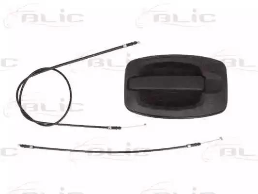 Зовнішня ручка дверей 601007038410PP BLIC