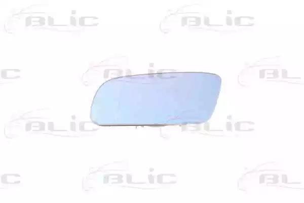 Скло дзеркала зовнішнього лів асферичне синій audi a3 8l... 6102021251591P BLIC