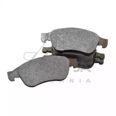 Колодки гальмівна передні renault megane scenic 08- duster fluence 10- dokker... 30533 ASAM