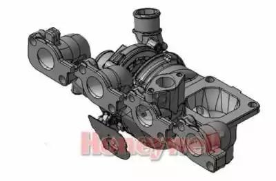 Турбокомпресор з комплектом прокладок 7144679015S GARRETT