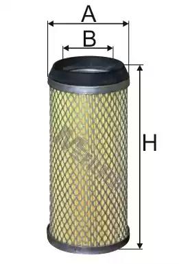 Фільтр повітряний A1071 MFILTER