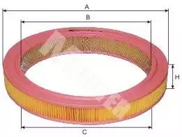 Фільтр повітряний bmw 3 вир-во m-filter A115 MFILTER