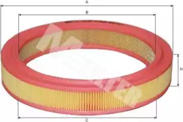 Фільтр повітряний вир-во m-filter A386 MFILTER