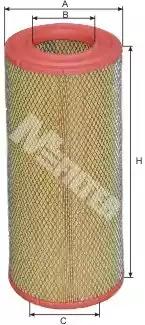 Фільтр повітряний A391 MFILTER