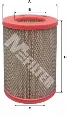 Фільтр повітряний A584 MFILTER