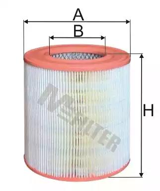Фільтр повітряний a6 2.0tdi 04- A873 MFILTER