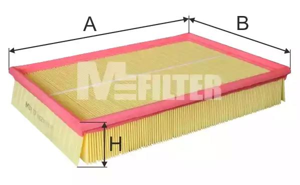 Фільтр повітряний volvo вир-во m-filter K162 MFILTER