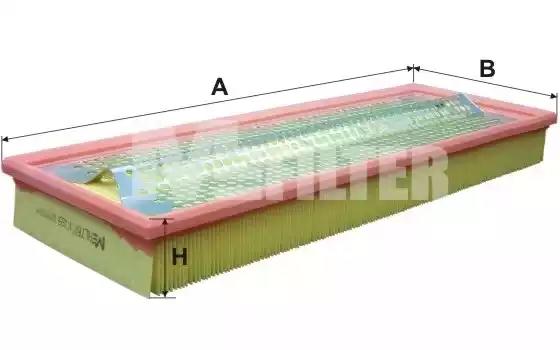 Фільтр повітряний mb w124 вир-во m-filter K359 MFILTER