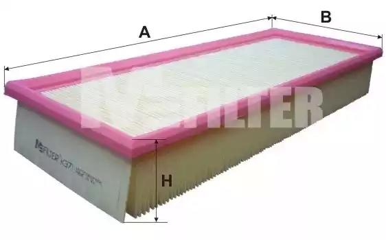 Фільтр повітряний ford mondeo 1.8td вир-во m-filter K371 MFILTER