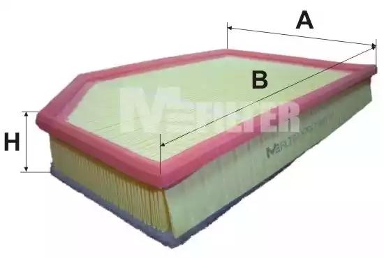 Фільтр повітряний K7027 MFILTER