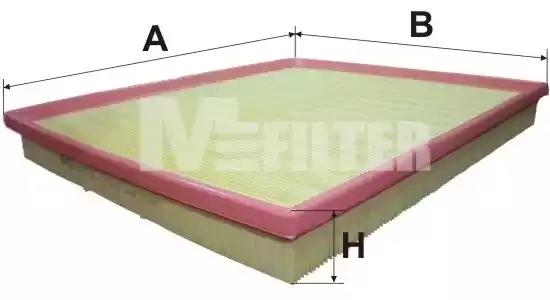 Фільтр повітряний K7032 MFILTER
