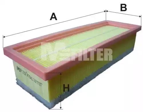 Фільтр повітря fiat doblo K7041 MFILTER