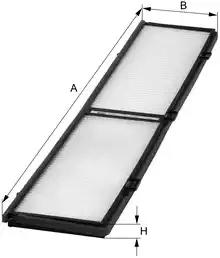 Фільтр салону bmw 1/3e90/91/92/x1e84 K9033 MFILTER