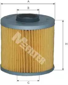 Фільтр оливний TE602 MFILTER