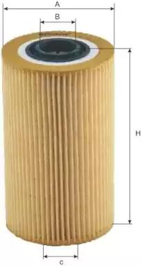 Фільтр мастила bmw 325tds 9/93- 525td TE635 MFILTER