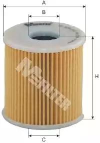 Оливний фільтр TE639 MFILTER