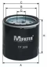 Фільтр оливний TF309 MFILTER