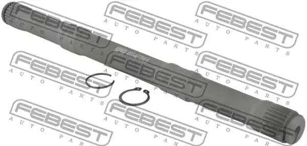 Полуось переднего моста 0112AZT251LH FEBEST