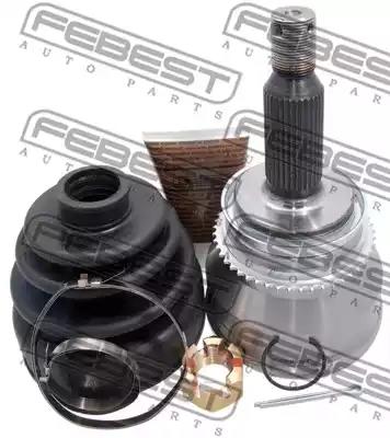 Комплект шарнірів, приводний вал 0410V75RA50 FEBEST