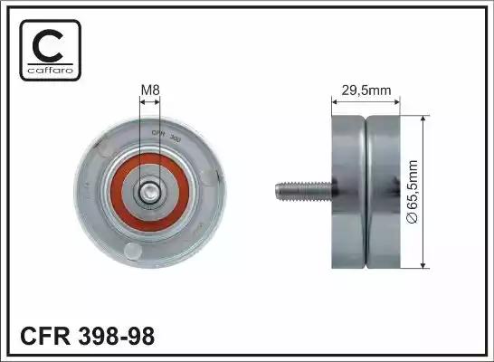 Rolka napinacza mercedes-benz 39898 CAFFARO