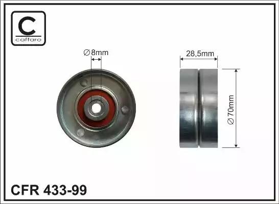 Rolka napinacza 43399 CAFFARO