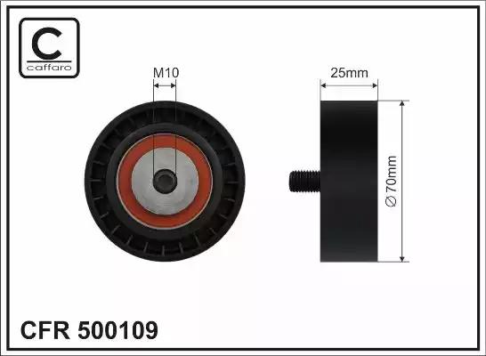 Rolka napinacza paska bmw 500109 CAFFARO