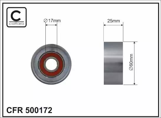 Rolka napinacza 500172 CAFFARO