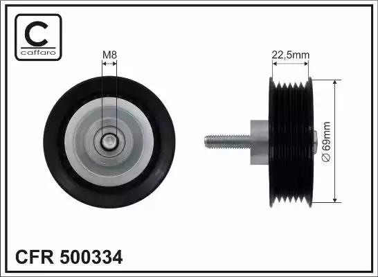 Rolka kierunkowa 500334 CAFFARO