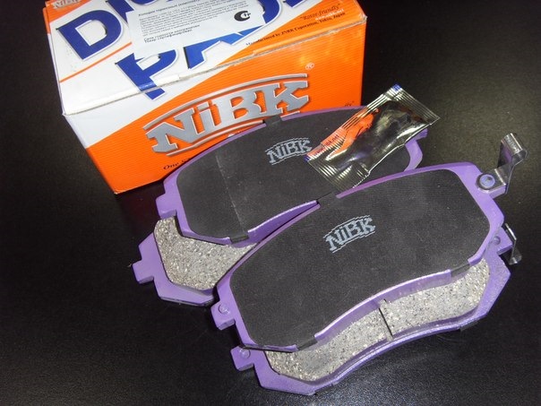Комплект гальмівних накладок, дискове гальмо PN7460 NIBK