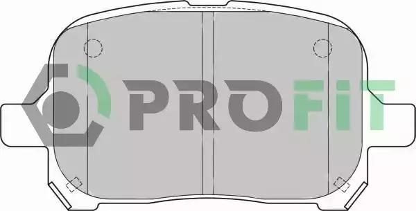 Колодки гальмівні дискові 50001437 PROFIT