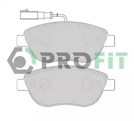 Колодки гальмівні дискові 50001467 PROFIT
