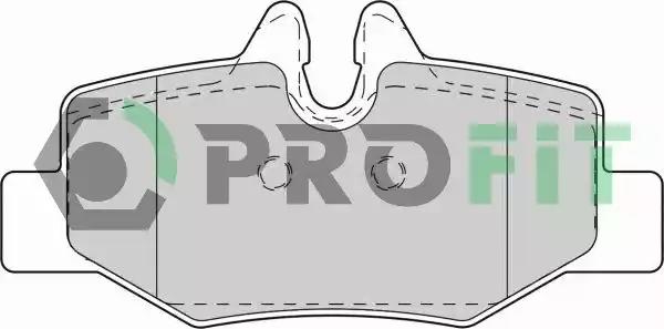 Колодки гальмівні дискові 50001494 PROFIT