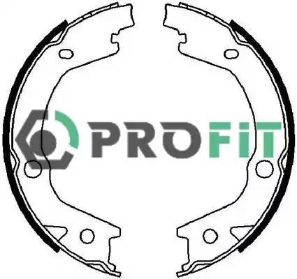 Колодки гальмівні барабанні 50014021 PROFIT
