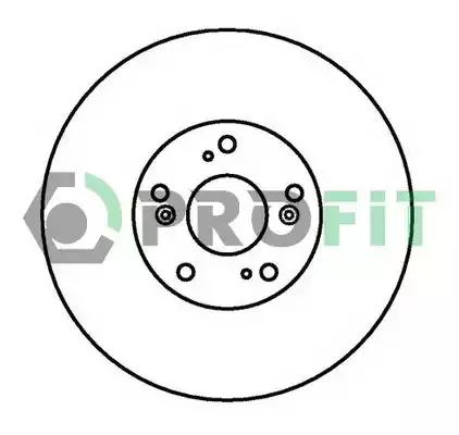 Диск гальмівний 50101424 PROFIT