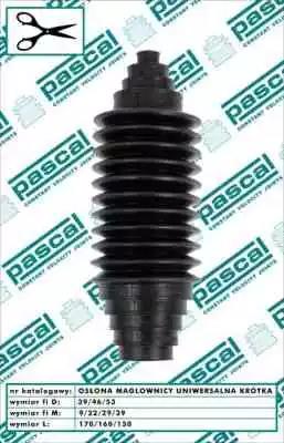 Гофрований кожух механізм рульового керування I6U002PC PASCAL