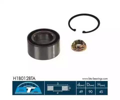 Комплект підшипника колеса H1B012BTA BTA
