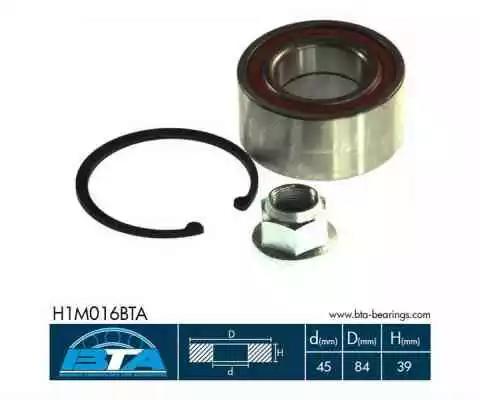 Комплект підшипника колеса H1M016BTA BTA