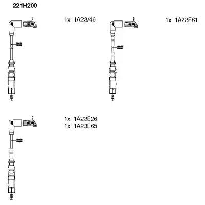 Кабелі 221H200 BREMI