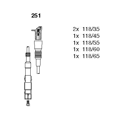 Кабелі 251 BREMI